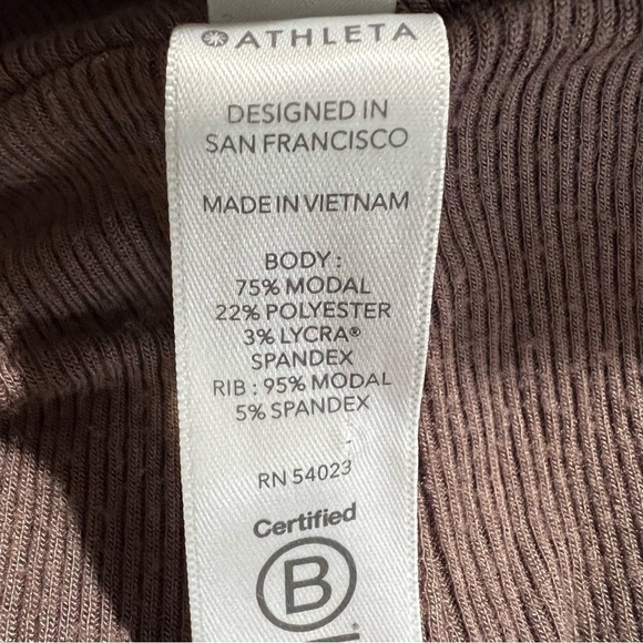 ATHLETA Cozy Soft Canopy Wrap in Nirvana Mineral Brown Cardigan Small - Picture 12 of 12